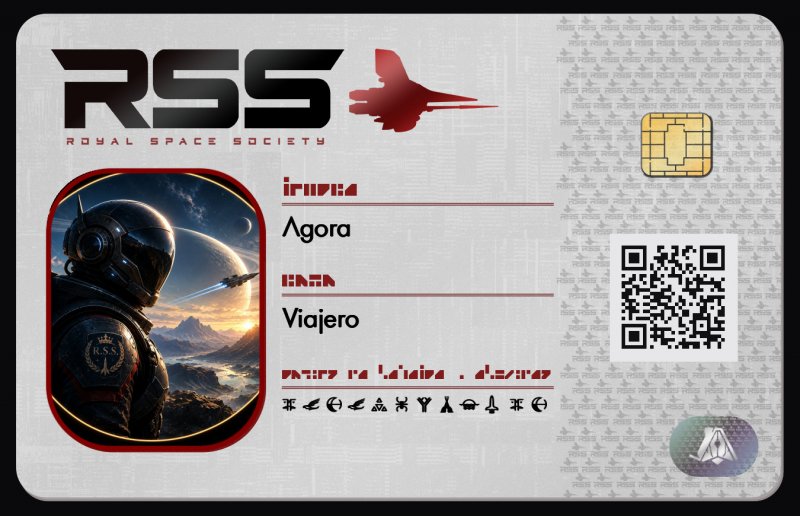Tarjeta de identificación de Agora