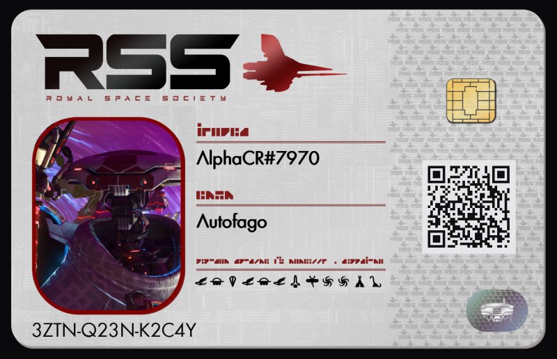 Tarjeta de AlphaCR#7970
