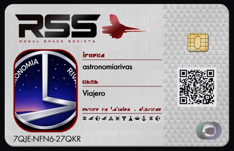 Tarjeta de astronomiarivas