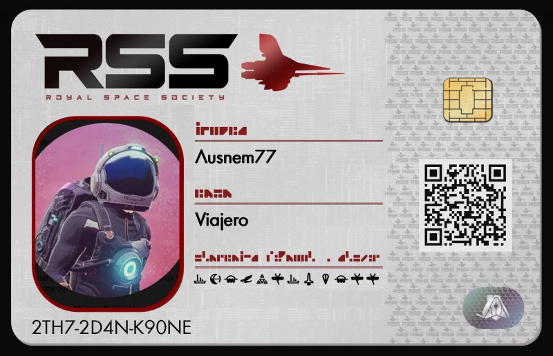 Tarjeta de identificación de Ausnem77