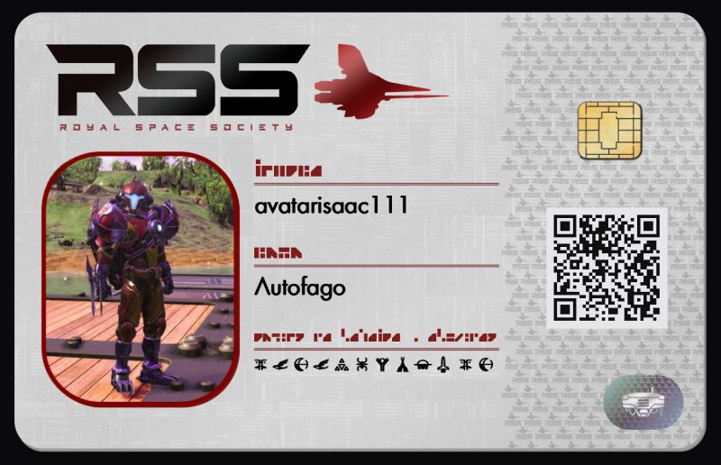 Tarjeta de identificación de avatarisaac111