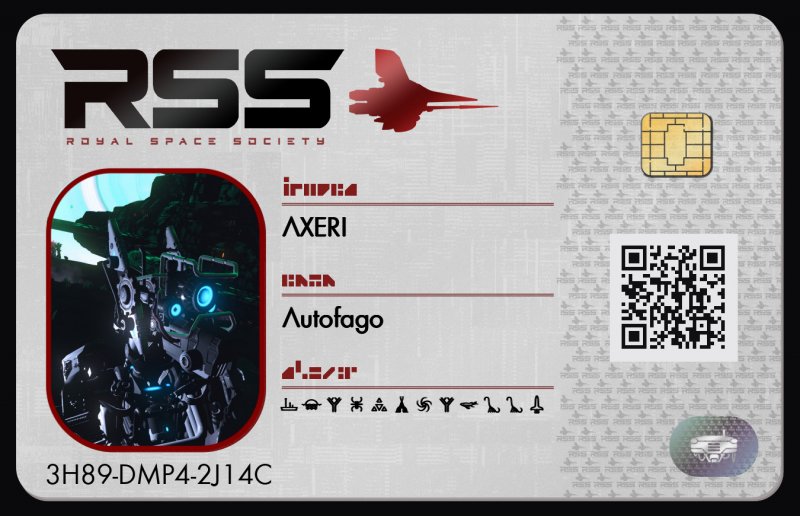 Tarjeta de identificación de AXERI