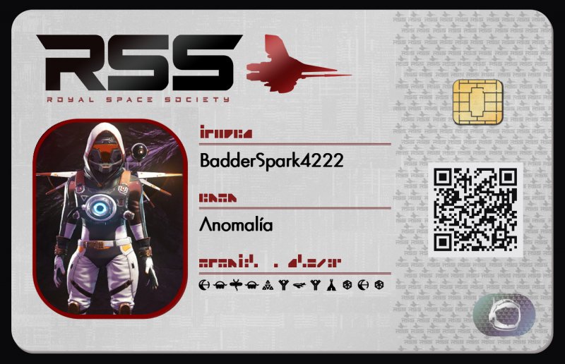 Tarjeta de identificación de BadderSpark4222