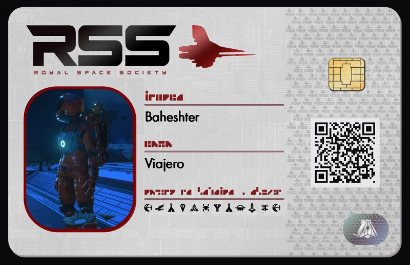 Tarjeta de identificación de Baheshter
