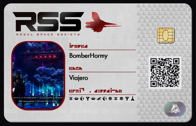 Tarjeta de identificación de BomberHormy