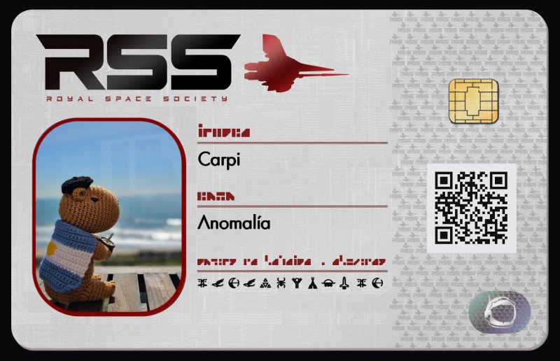 Tarjeta de identificación de Carpi