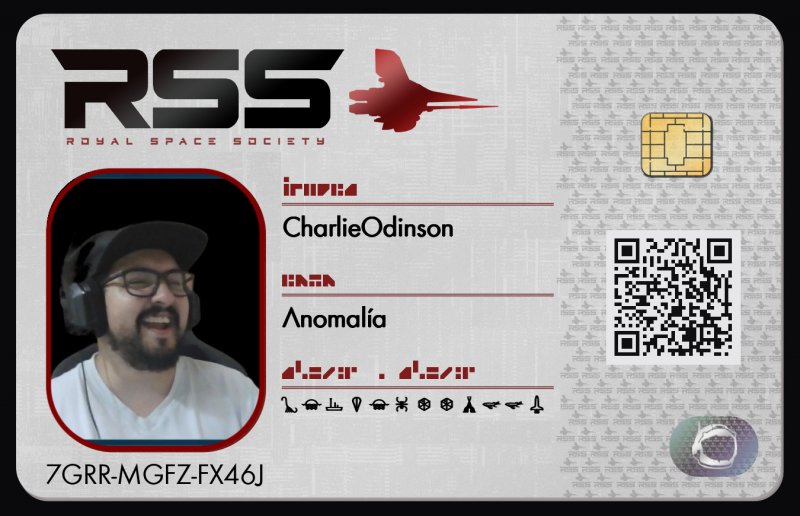 Tarjeta de identificación de CharlieOdinson