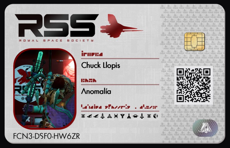 Tarjeta de Chuck Llopis