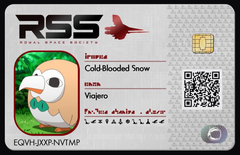 Tarjeta de Cold-Blooded Snow