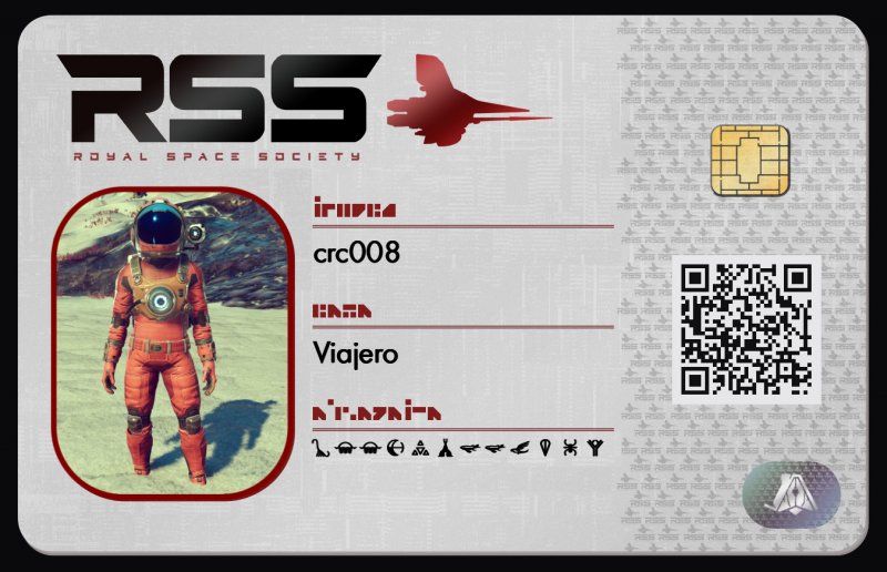 Tarjeta de identificación de crc008
