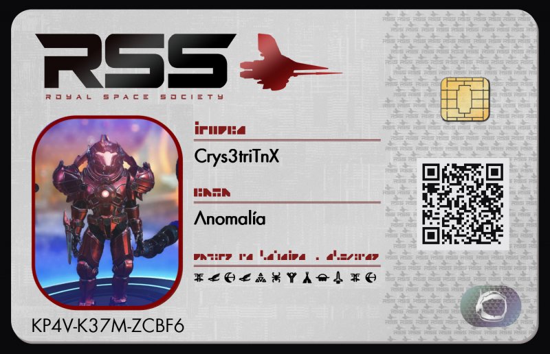 Tarjeta de identificación de Crys3triTnX