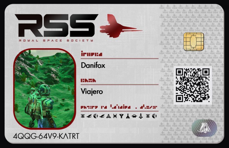 Tarjeta de identificación de Danifox