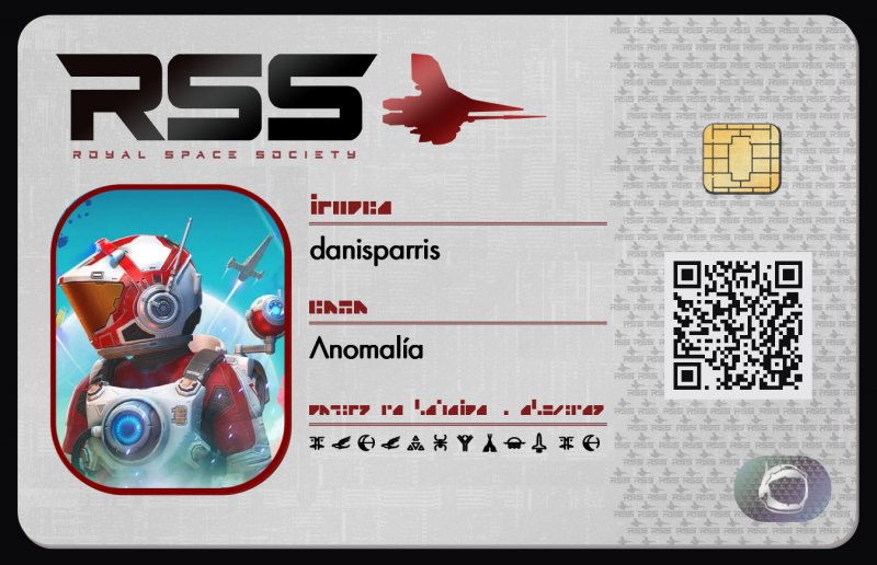 Tarjeta de identificación de danisparris