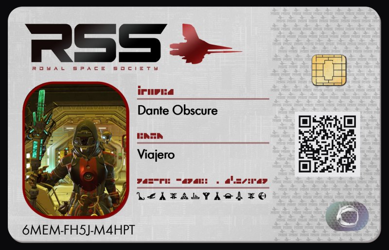 Tarjeta de Dante Obscure