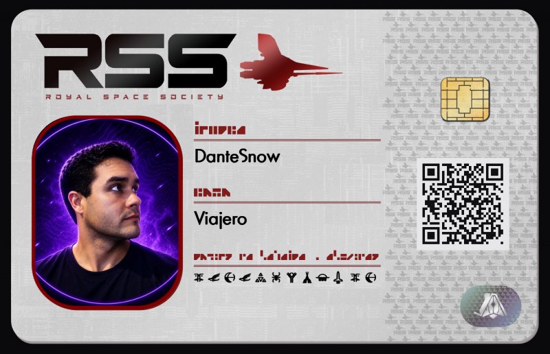 Tarjeta de identificación de DanteSnow