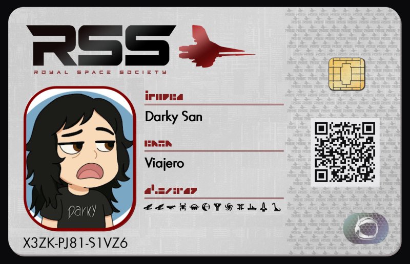 Tarjeta de Darky San