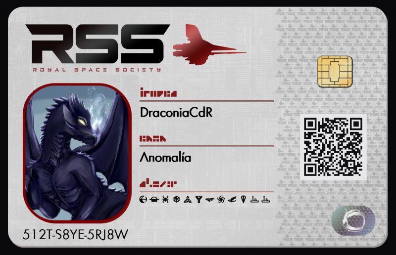 Tarjeta de identificación de DraconiaCdR