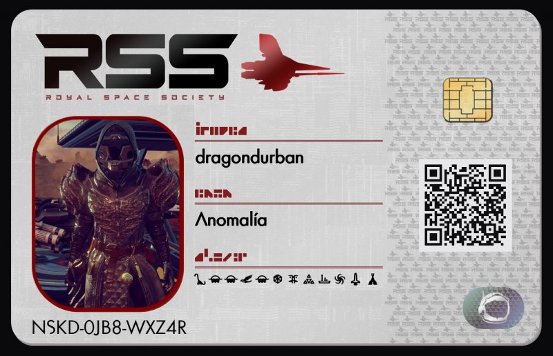 Tarjeta de identificación de dragondurban