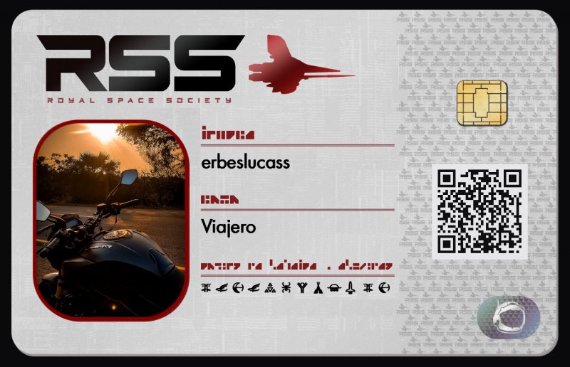 Tarjeta de identificación de erbeslucass