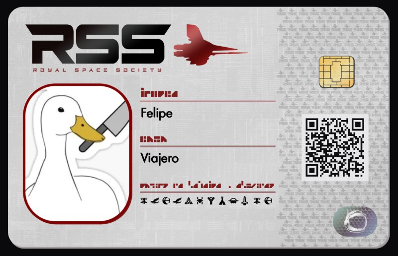 Tarjeta de Felipe