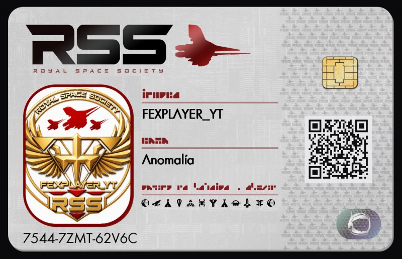 Tarjeta de identificación de FEXPLAYER_YT