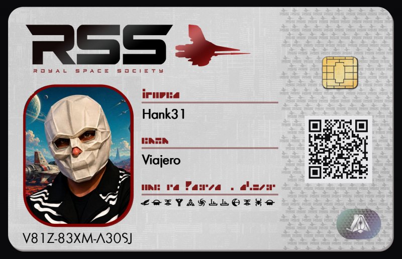 Tarjeta de identificación de Hank31