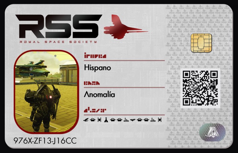 Tarjeta de identificación de Hispano