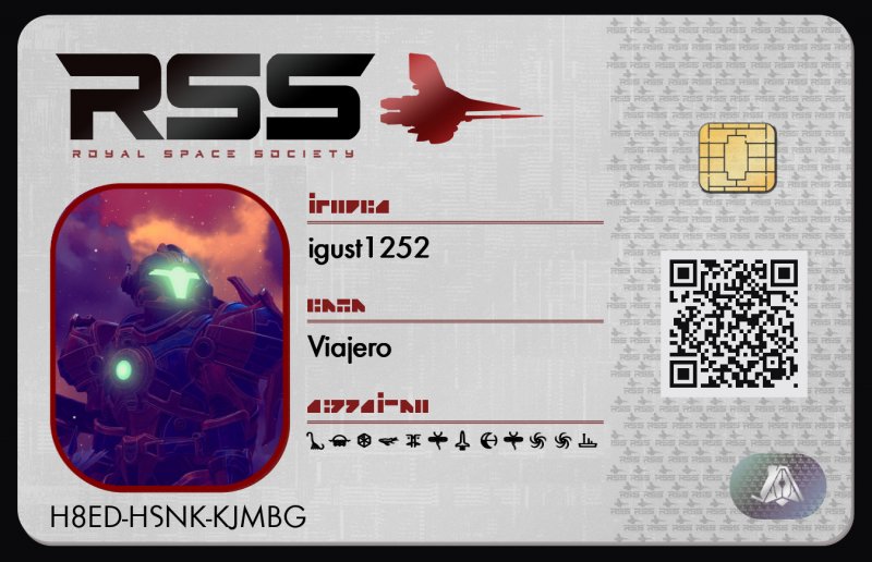 Tarjeta de identificación de igust1252