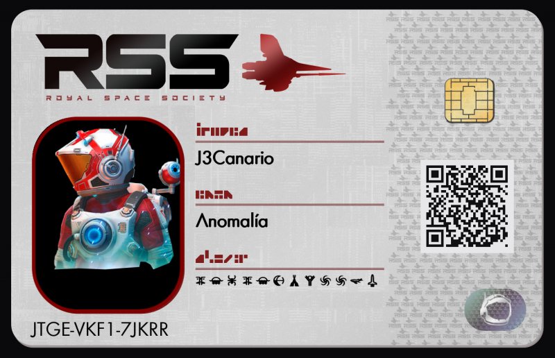 Tarjeta de identificación de J3Canario