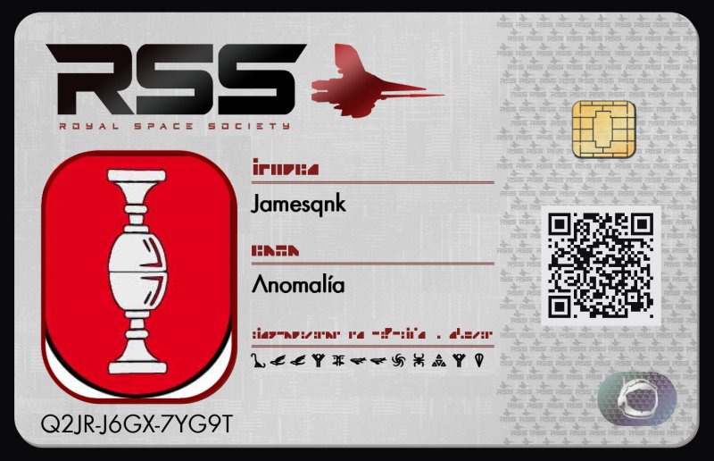Tarjeta de identificación de Jamesqnk
