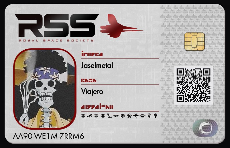 Tarjeta de identificación de Jaselmetal