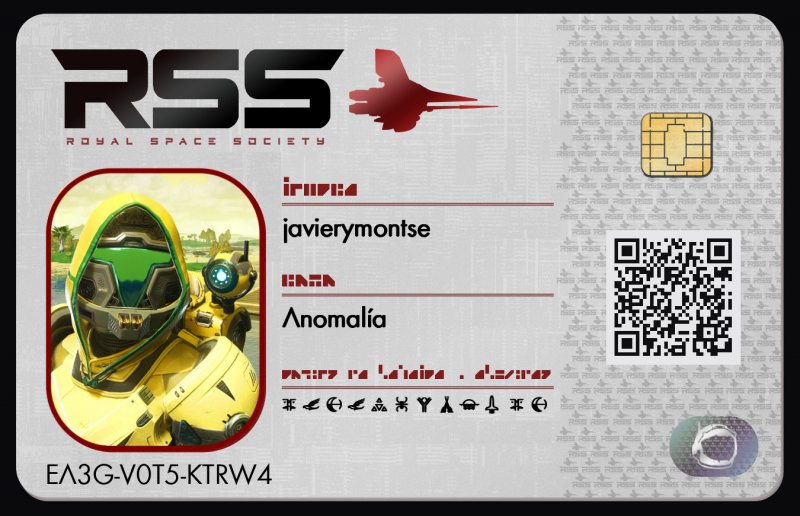 Tarjeta de identificación de javierymontse