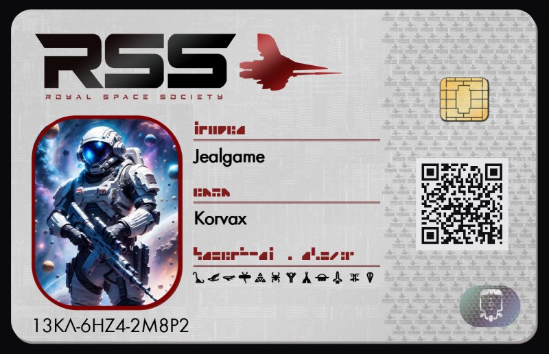 Tarjeta de identificación de Jealgame