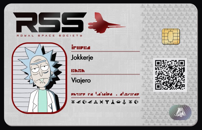Tarjeta de identificación de Jokkerje