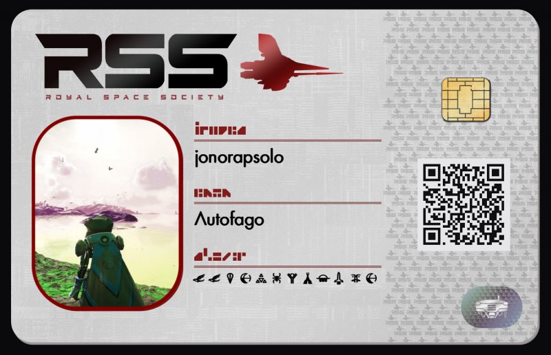 Tarjeta de identificación de jonorapsolo