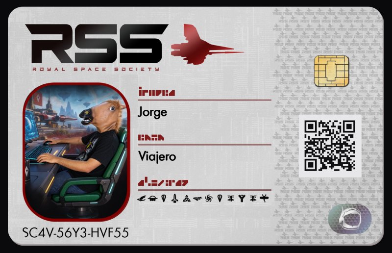 Tarjeta de Jorge