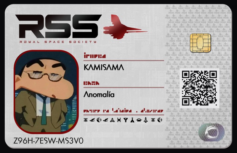Tarjeta de identificación de KAMISAMA