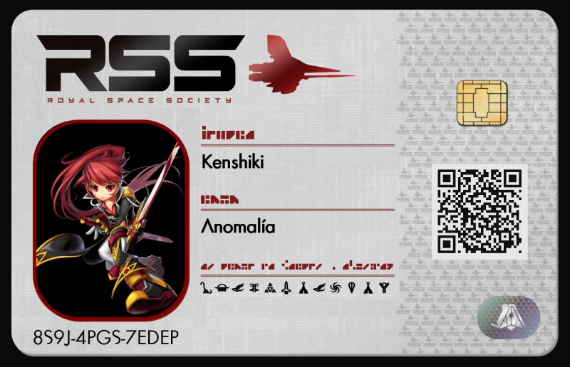 Tarjeta de Kenshiki