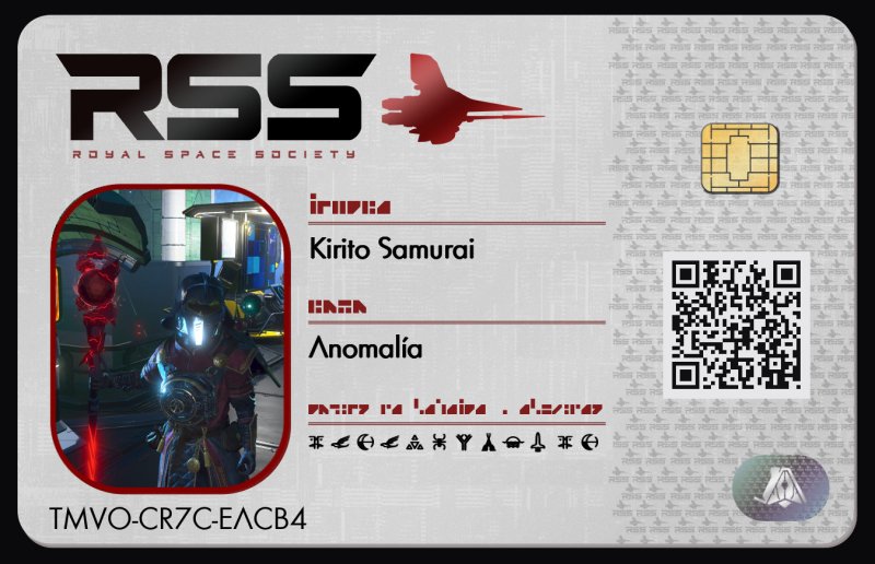 Tarjeta de Kirito Samurai