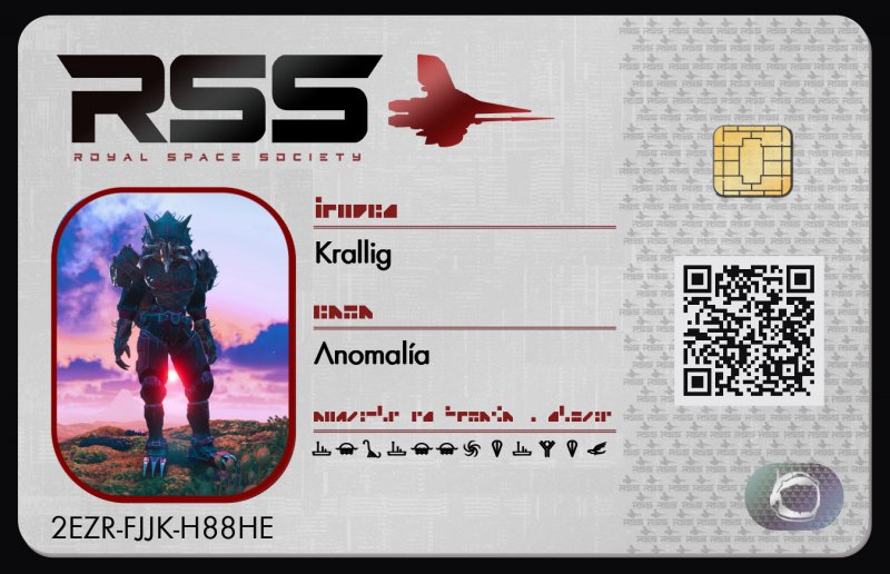 Tarjeta de identificación de Krallig