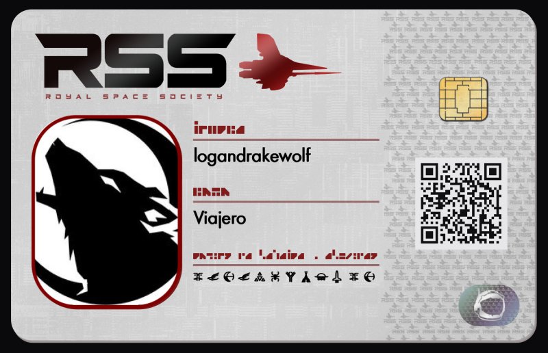 Tarjeta de logandrakewolf