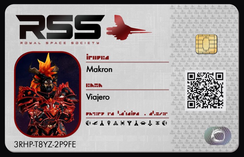 Tarjeta de Makron