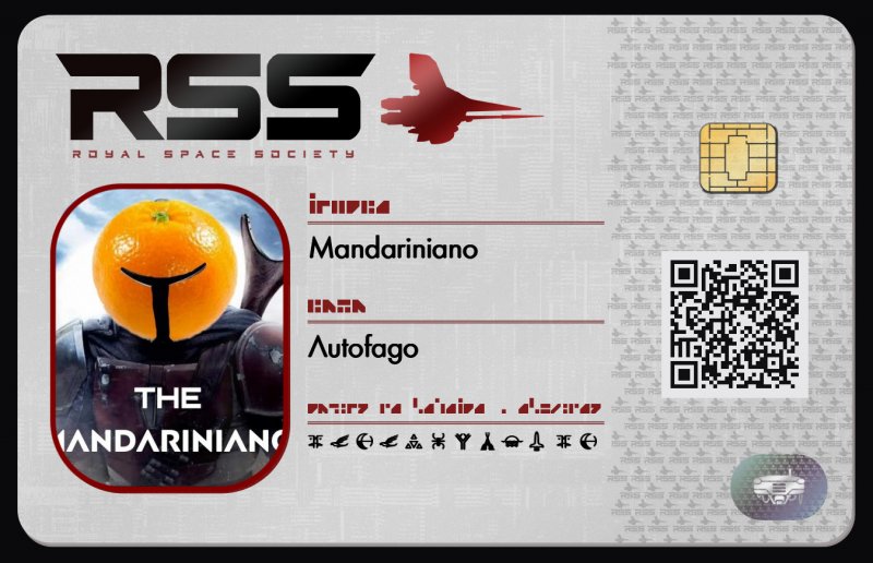 Tarjeta de Mandariniano