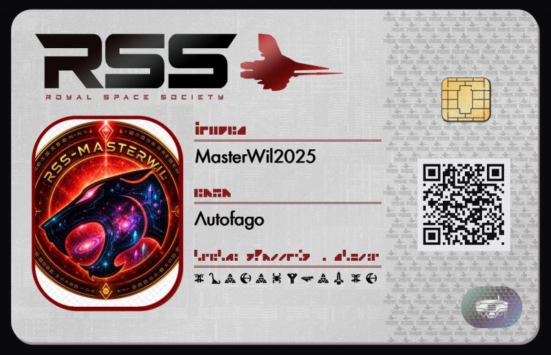 Tarjeta de identificación de MasterWil2025