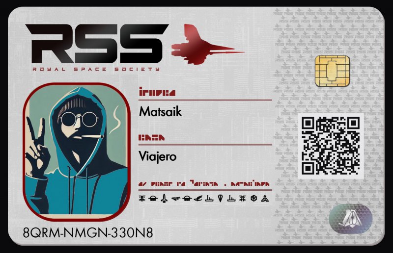 Tarjeta de identificación de Matsaik