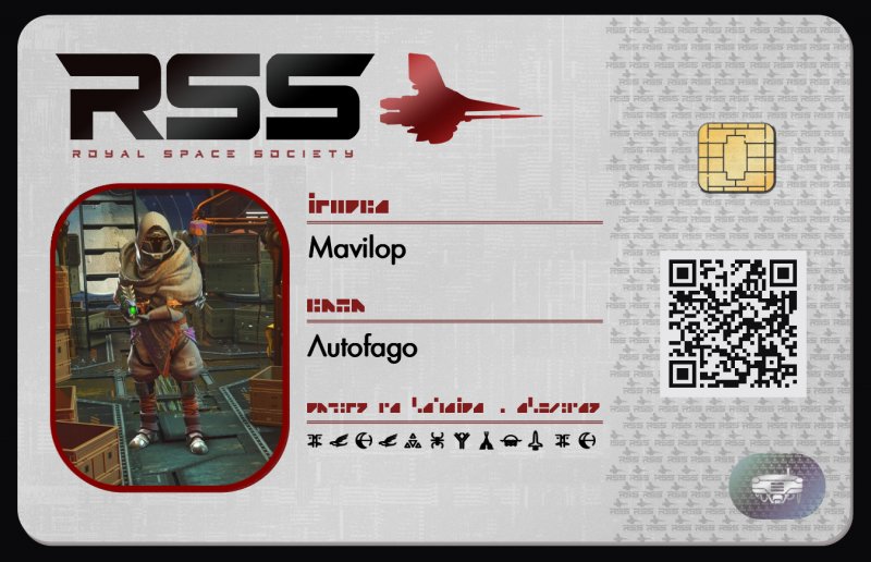 Tarjeta de identificación de Mavilop