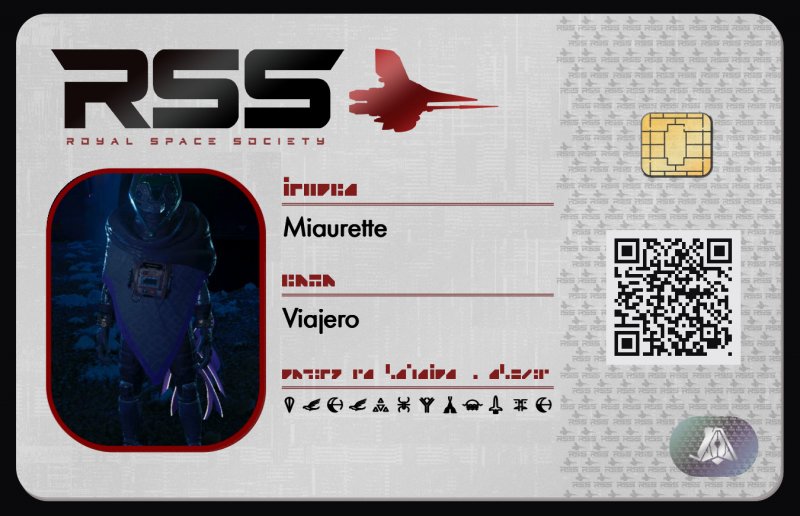 Tarjeta de identificación de Miaurette