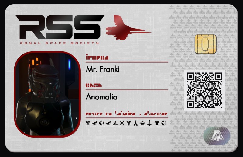 Tarjeta de Mr. Franki