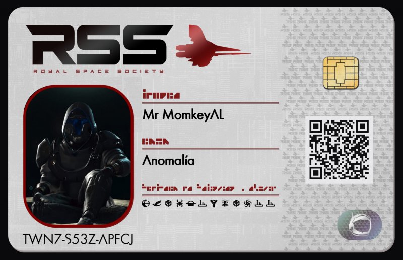 Tarjeta de identificación de Mr MomkeyAL