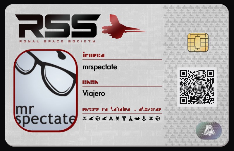 Tarjeta de identificación de mrspectate